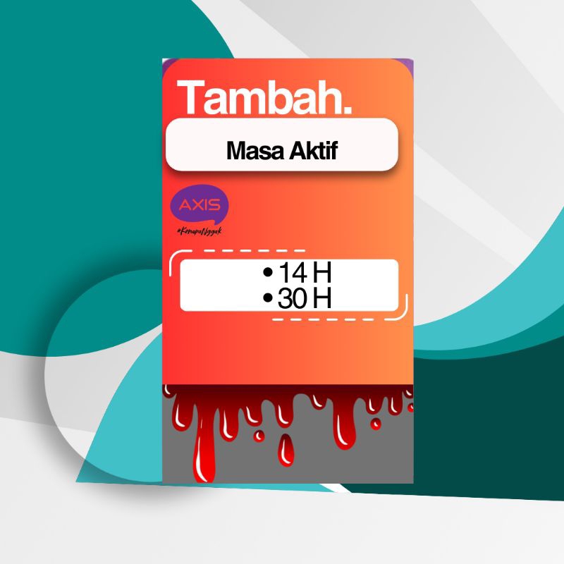 [ PROMO ] TAMBAH MASA AKTIF KARTU AXIS AXIATA MURAH