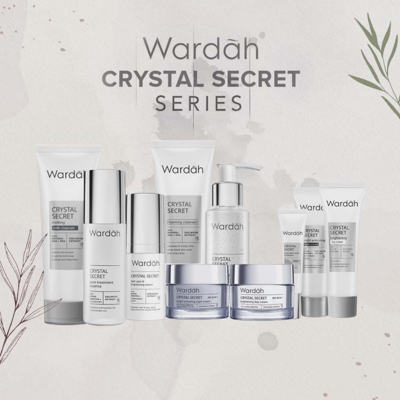 Wardah Crystal Secret 1 paket