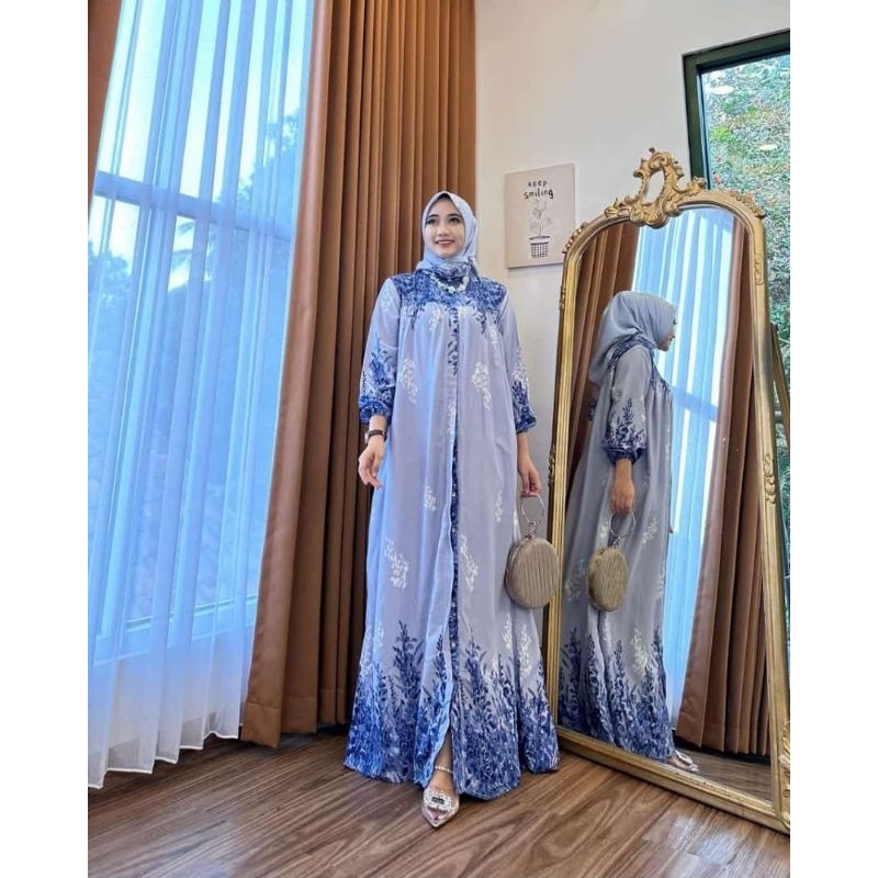 GAMIS SULTAN ETNIK SET HIJAB RAYON DIAMOND LD 120 POLOS MOTIF BUNGA / GAMIS SET HIJAB MURAH / GAMIS 