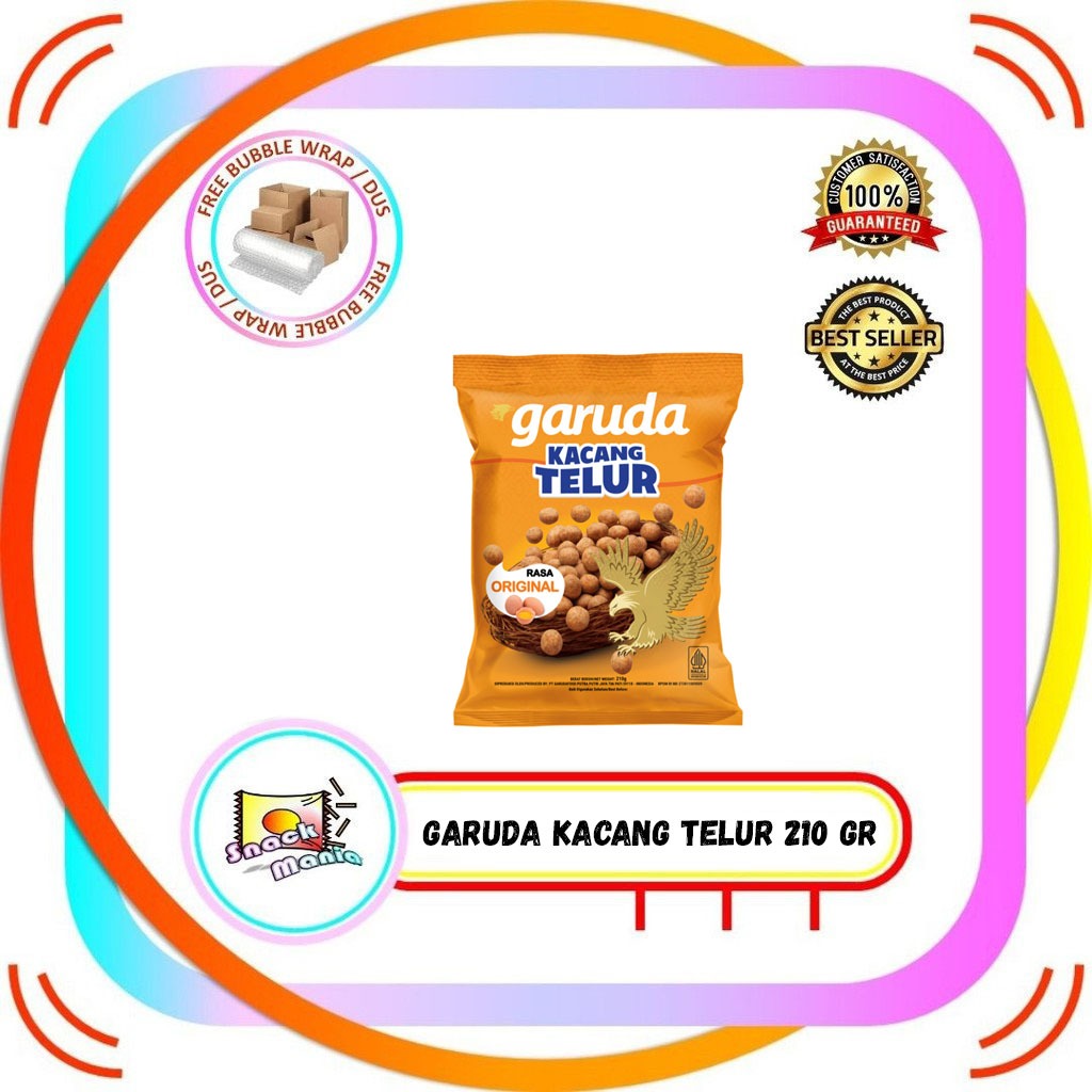 

Garuda Kacang Telur Original 210 gr