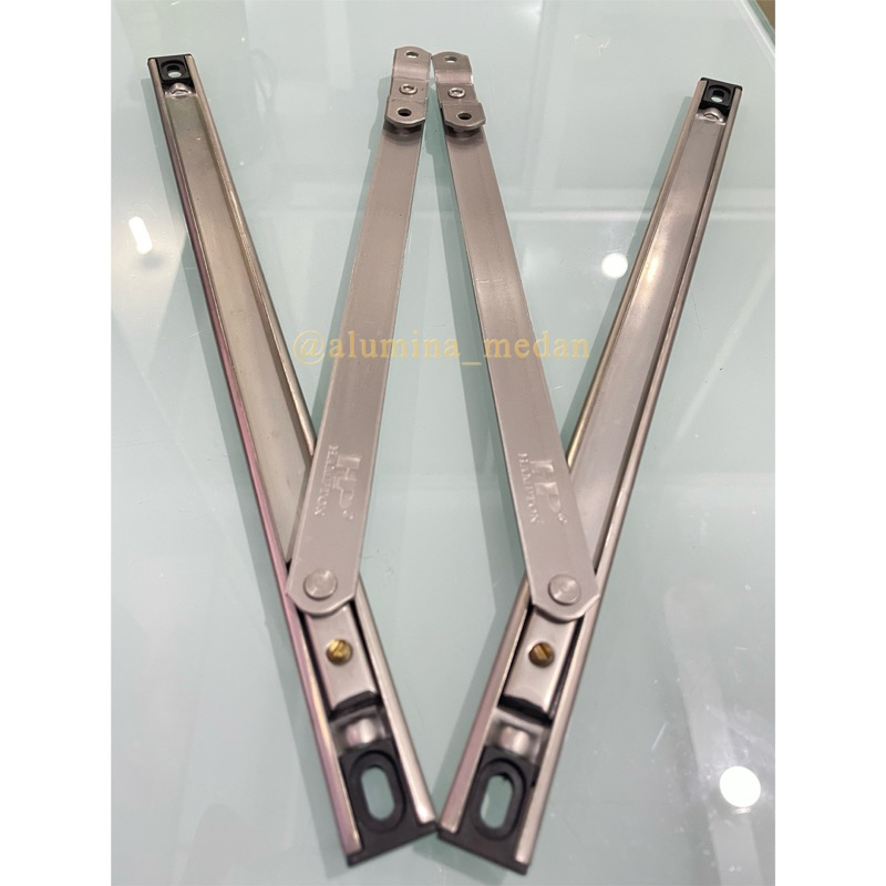 1 PCs Arm Stay / Hap Angin Casement / Penahan Jendela / Engsel Lengan Stainless SUS 304 Hampton AR 1