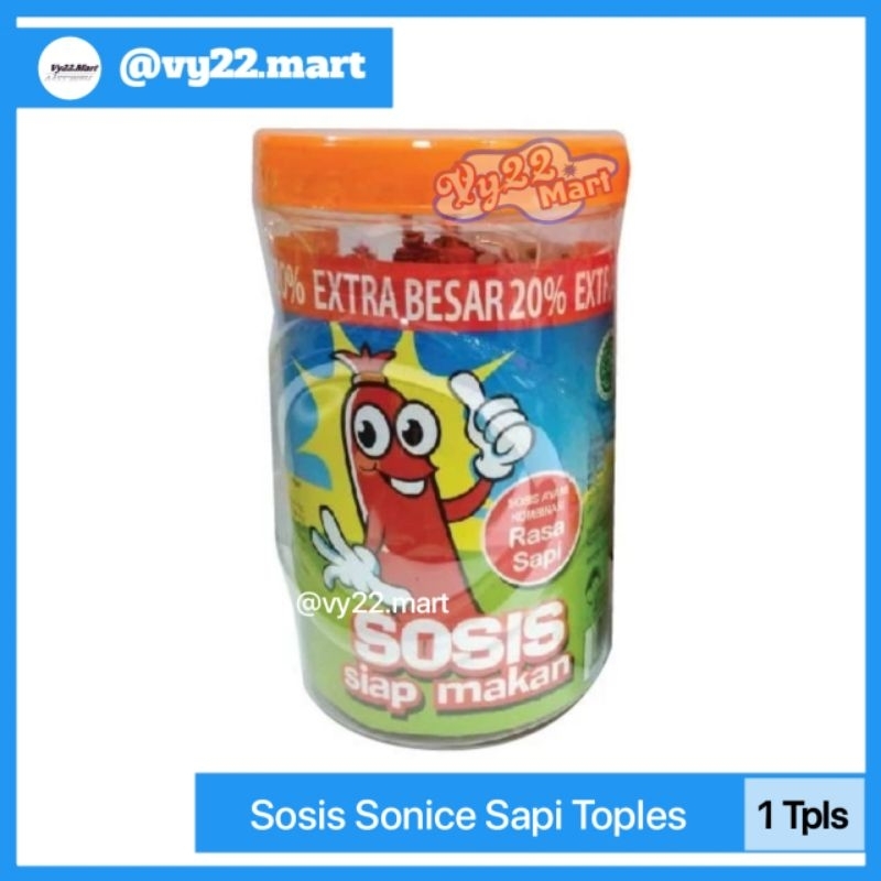 

Sosis So Nice Toples Rasa Sapi Siap Makan