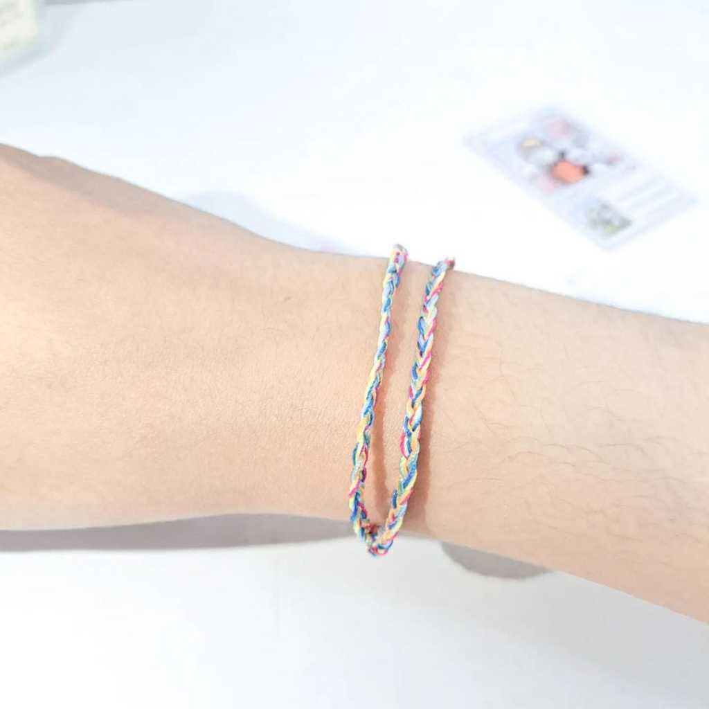 Bracelet Gelang Tali V Taehyung Jungkook Aksesoris