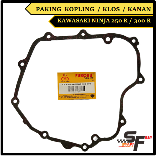 PAKING KOPLING NINJA 250 R / 300 R GASKET PERPAK KLOS RENGKES KANAN FUBORU