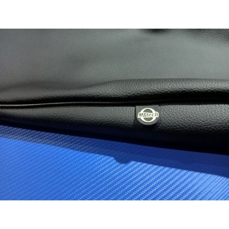 Cover Bungkus Variasi Kulit Jok Motor GL 100 / GLK (jahitan memutar) Merk MBTECH