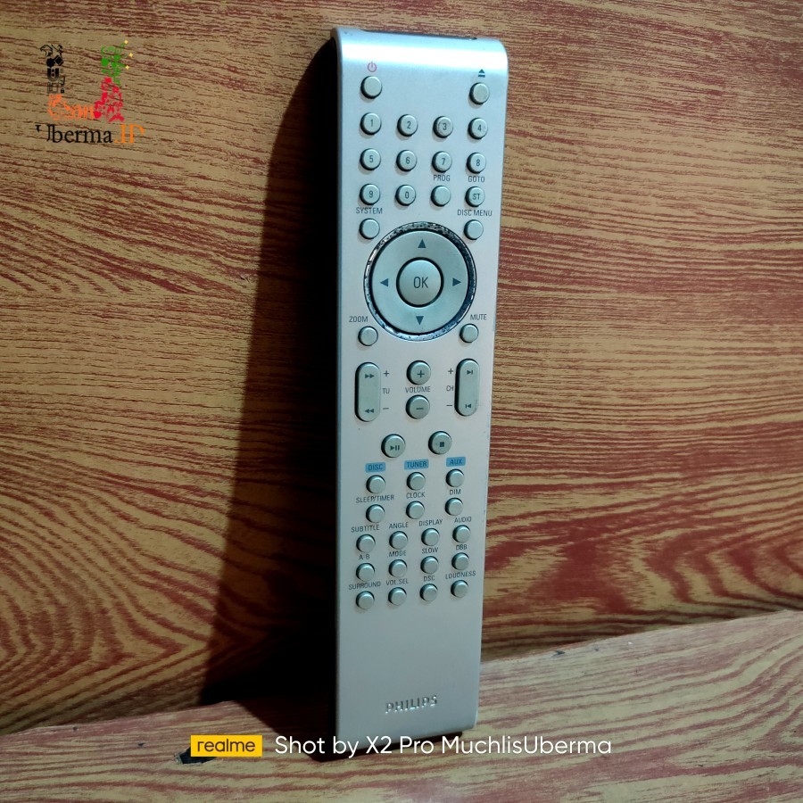 remot philips original/asli dvd player