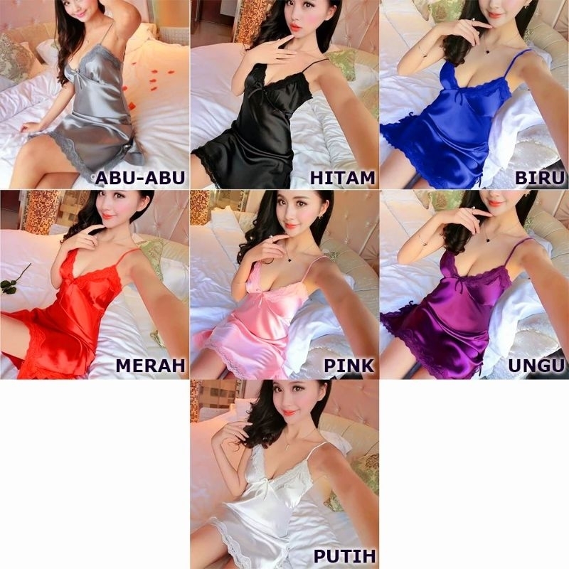 BAJU TIDUR WANITA LINGERIE SEXY - GRATIS ONKIR COD - PONTIANAK - LINGERIE BAJU DINAS