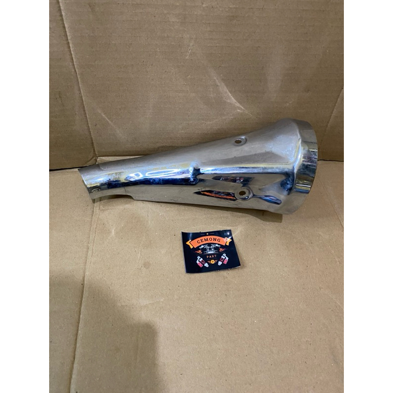cover pelindung knalpot ninja 250 karbu original  second