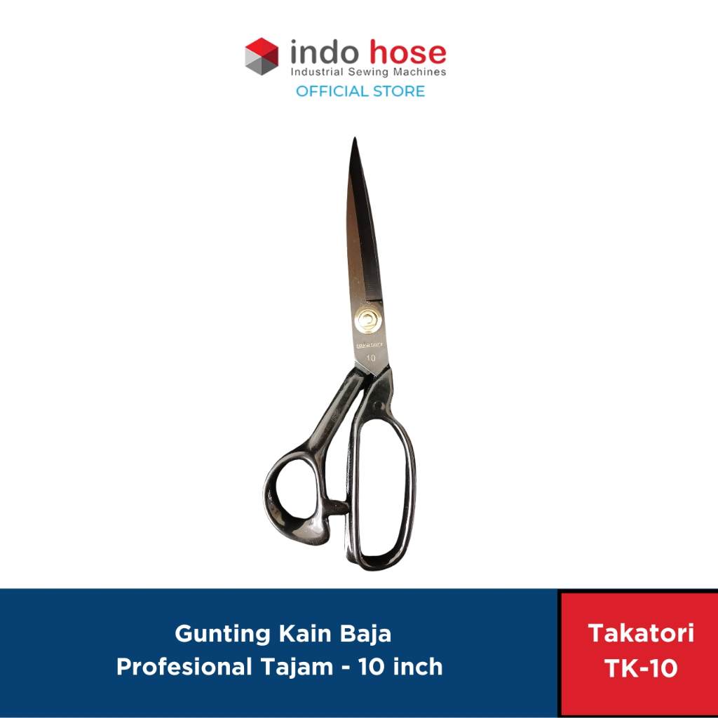 

Gunting Potong Bahan Kain Tajam TAKATORI 10 - 10 Inch Original