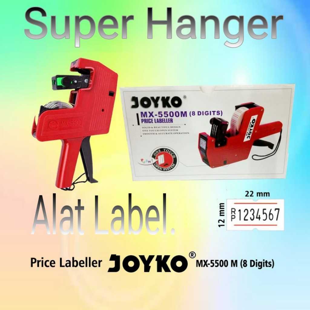 

Mesin Label / Alat Label / Tembakan Label Harga 8 Digit ( Merek Joyco)