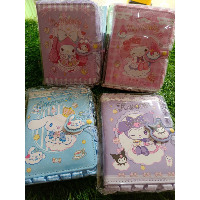

Buku diary renda motif sanrio kuromi