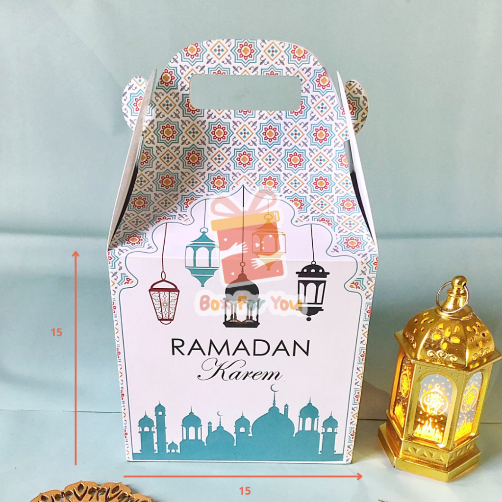 

Paper Box Lebaran Tenteng untuk Hampers Lebaran Idul Fitri (15x15x15cm)