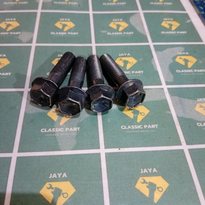 4PCS BAUT SEGITIGA SHOCK DEPAN BEAT VARIO SCOOPY ORIGINAL