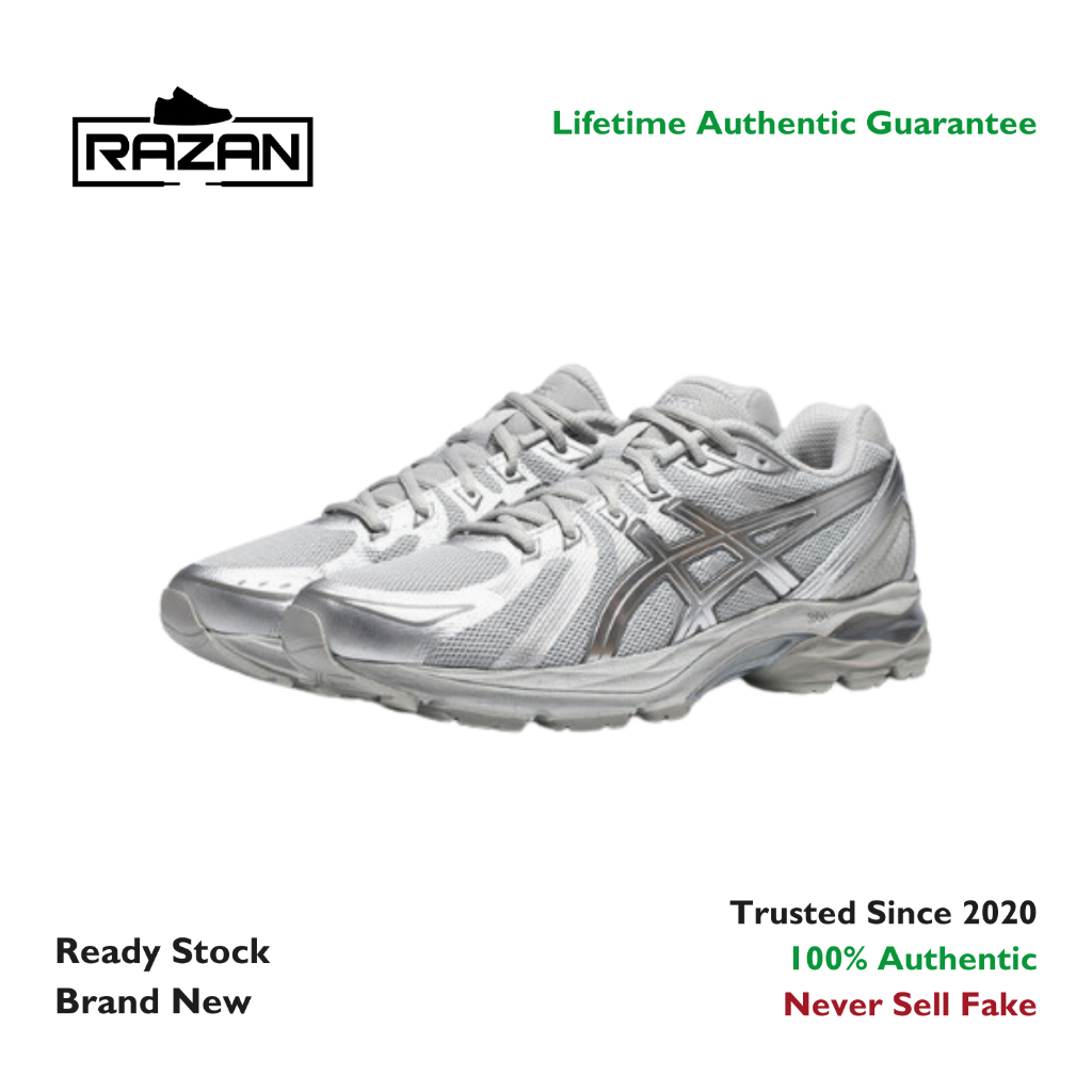 Asics Gel Flux 4 Silver Grey 100% Authentic Original