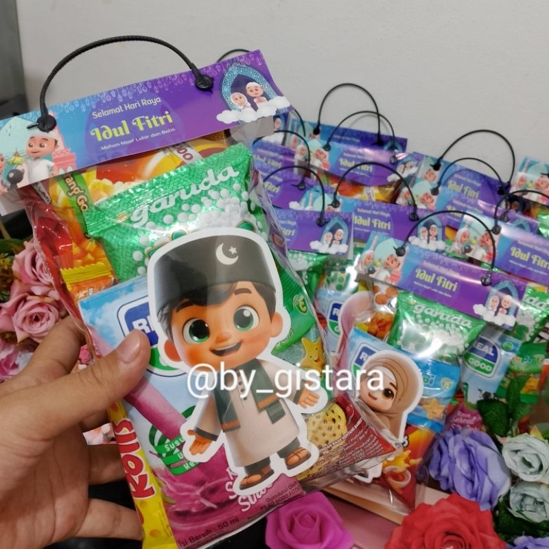 

Parcel lebaran anak / Parsel anak idul fitri mini murah