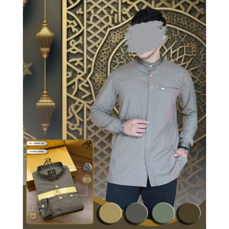 KOKO AL RAZ EXCLUSIVE EDISI LEBARAN MODEL AL KINDI / KOKO AL RAZ LENGAN PANJANG