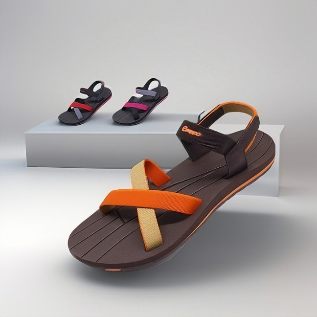 CONNEC SANDAL ANAK PEREMPUAN  MERAH-JINGGA-FINK ORIGINAL CONNEC VIOLET TEEN