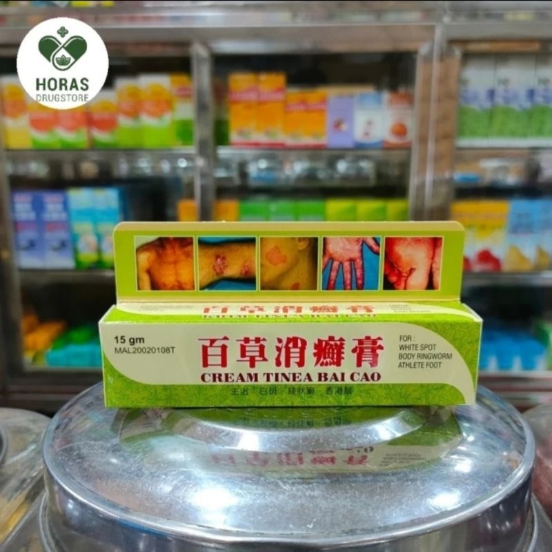 Cream Tinea Bai Cao - Krim Salep Gatal, Kurap, Kudis, Panu