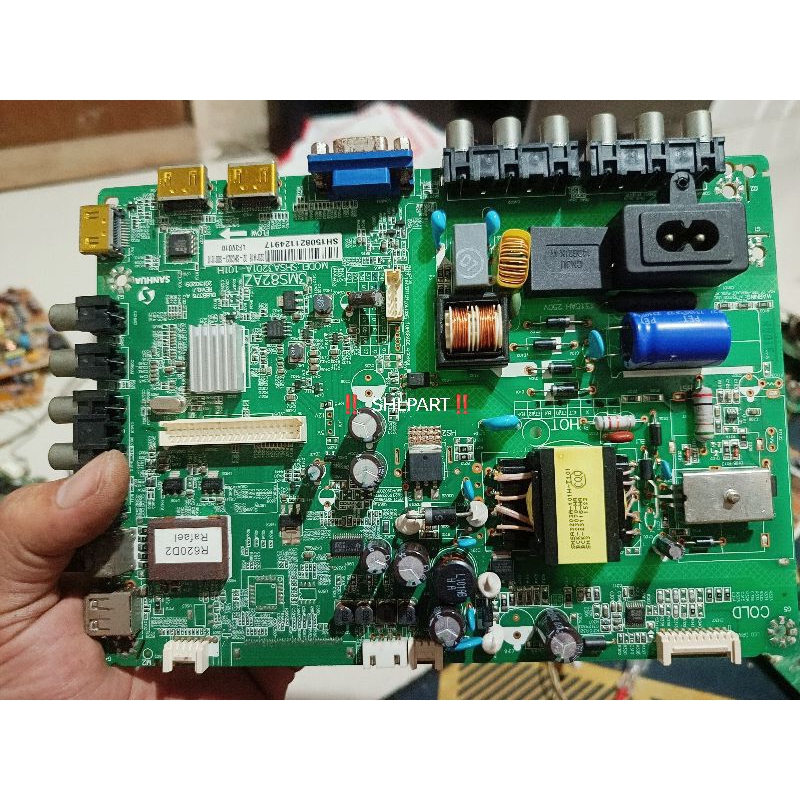 32C303G MAINBOARD MB MESIN TV PANASONIC LED TH-32C303G