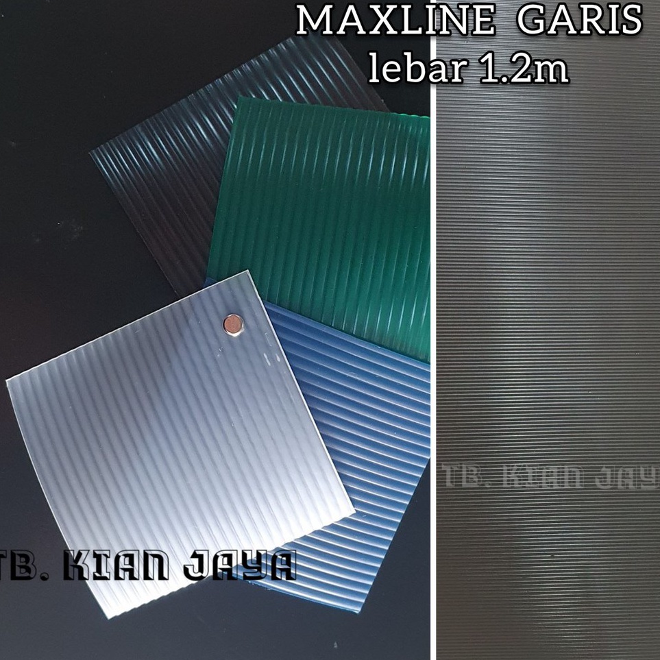 Get Buy  Fiber Plastik penutup Pagar MAXLINE Lebar 12m Motif Garis