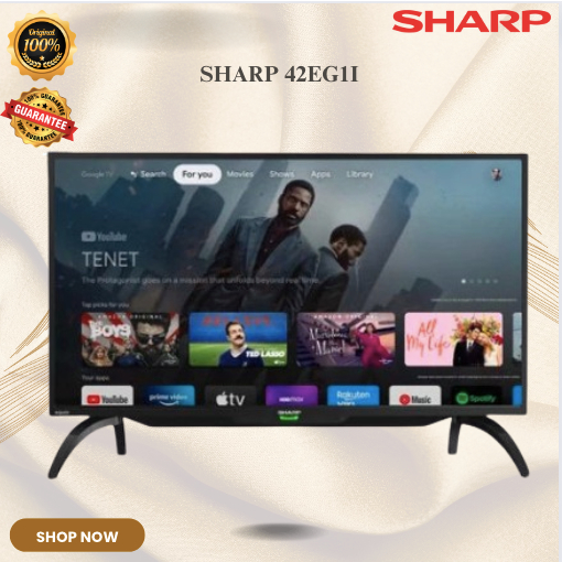SHARP LED ANDROID TV 42EG1I 42inch/42-EG1I/42EG1I/42EG1I/42EG1I/42EG1I/SHARP Full HD Google Android TV 42inch TERMURAH/TV FULL HD 42INCH SHARP ORIGINAL BERGARANSI RESMI