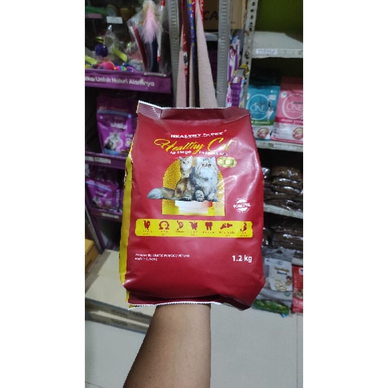 HEALTHY CAT ALL STAGES 1.2KG HEALTHY CAT HEALTHY PET GOLD