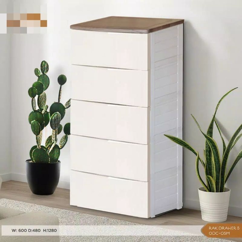 OLYMPLAST LEMARI ODC 05 MODERN PUTIH