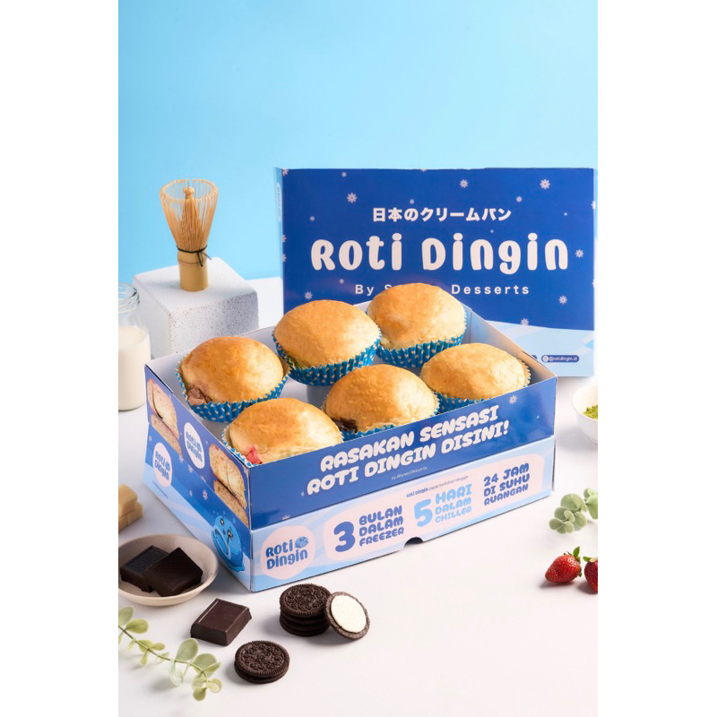 

Roti Dingin isi 6 Varian Reguler