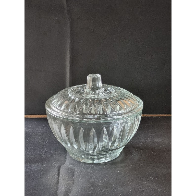 Mangkok Sayur Tutup Kaca Kedaung STF-6BC/2-2BB uk 14cm / Mangkok Piring Saji