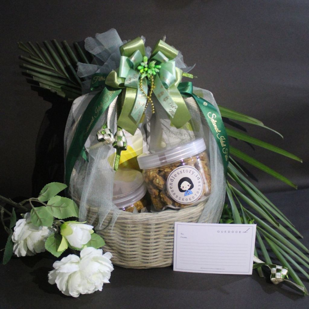 

ENDLESSTORY X QUEDOCE - Hampers Lebaran Real Fruit - Kue Kering Cookies Parcel Ramadan