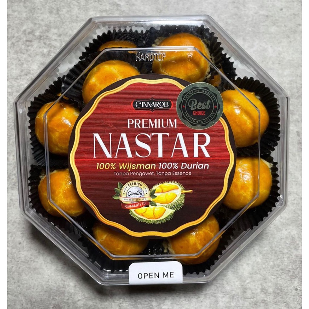 

Nastar Durian 100% Wijsman Toples 500gr