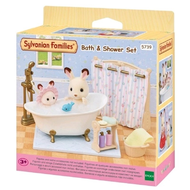 Sylvanian Families Bath & Shower Set 5739