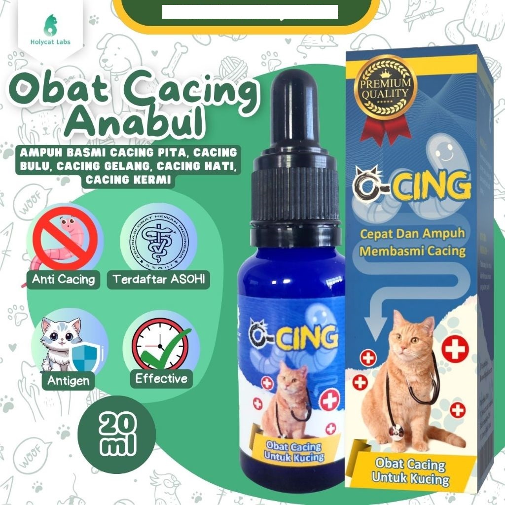 Obat Cacing Kucing O-Cing 20 ML