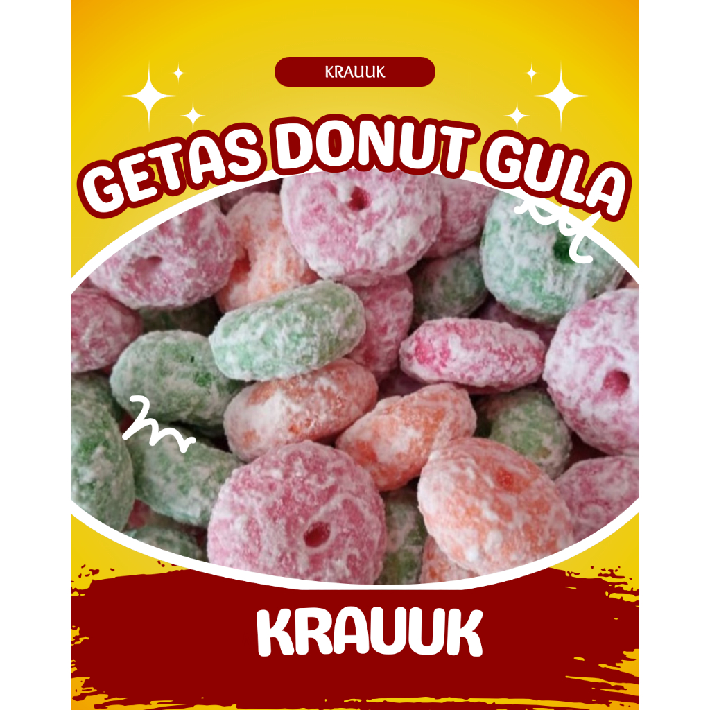 

Getas Donat Gula 500gr