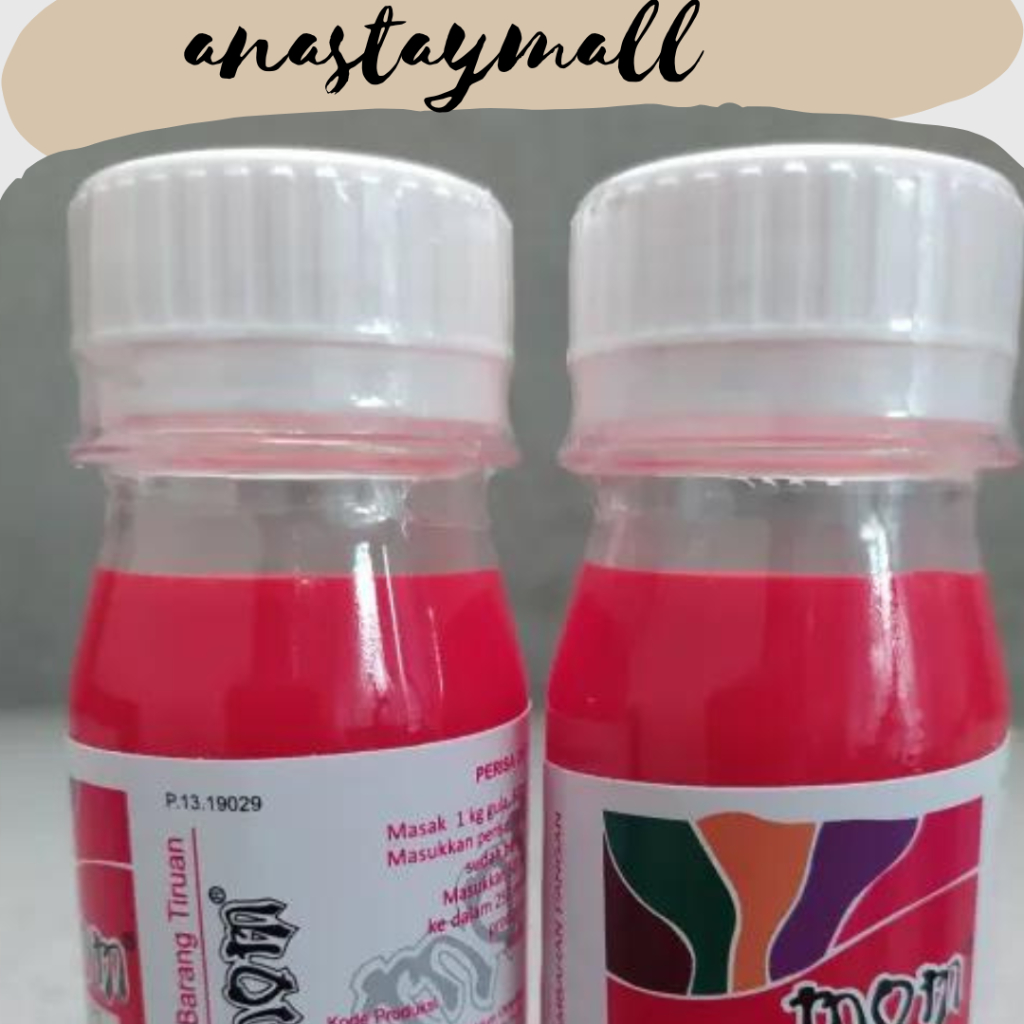 

TUTTI FRUTTI Perisa Essence MOM pasta (BTL KACA plastik) 40ML 40 ml untuk ES / Minuman / KUE dll perasa Tutty Fruity
