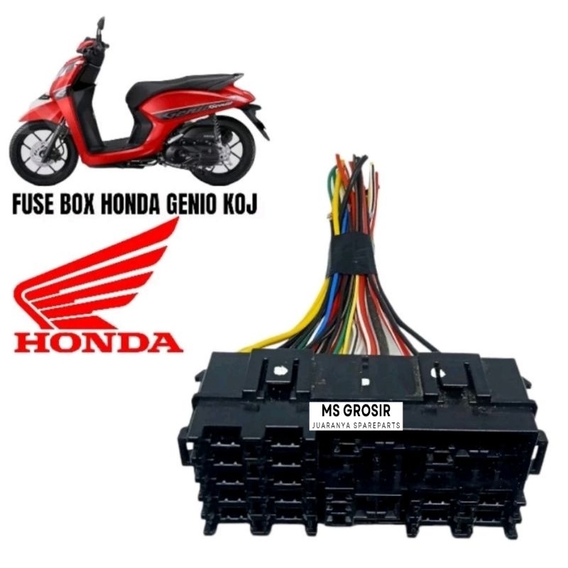 FUSE BOX SIKRING HONDA GENIO ORIGINAL / RUMAH BOX SIKRING HONDA GENIO ORIGINAL KOJ / TEMPAT PUSAT SI