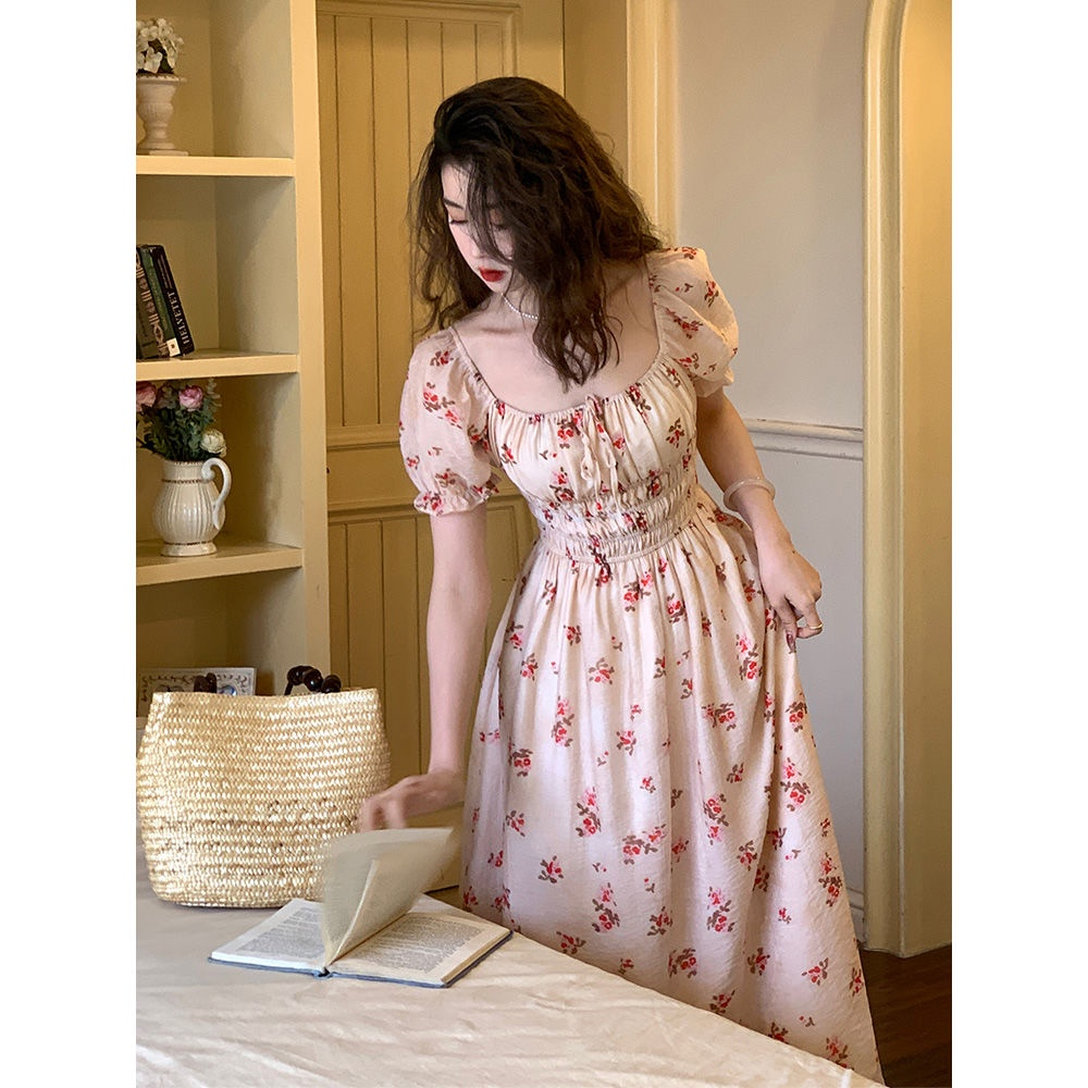 Women's French retro dress