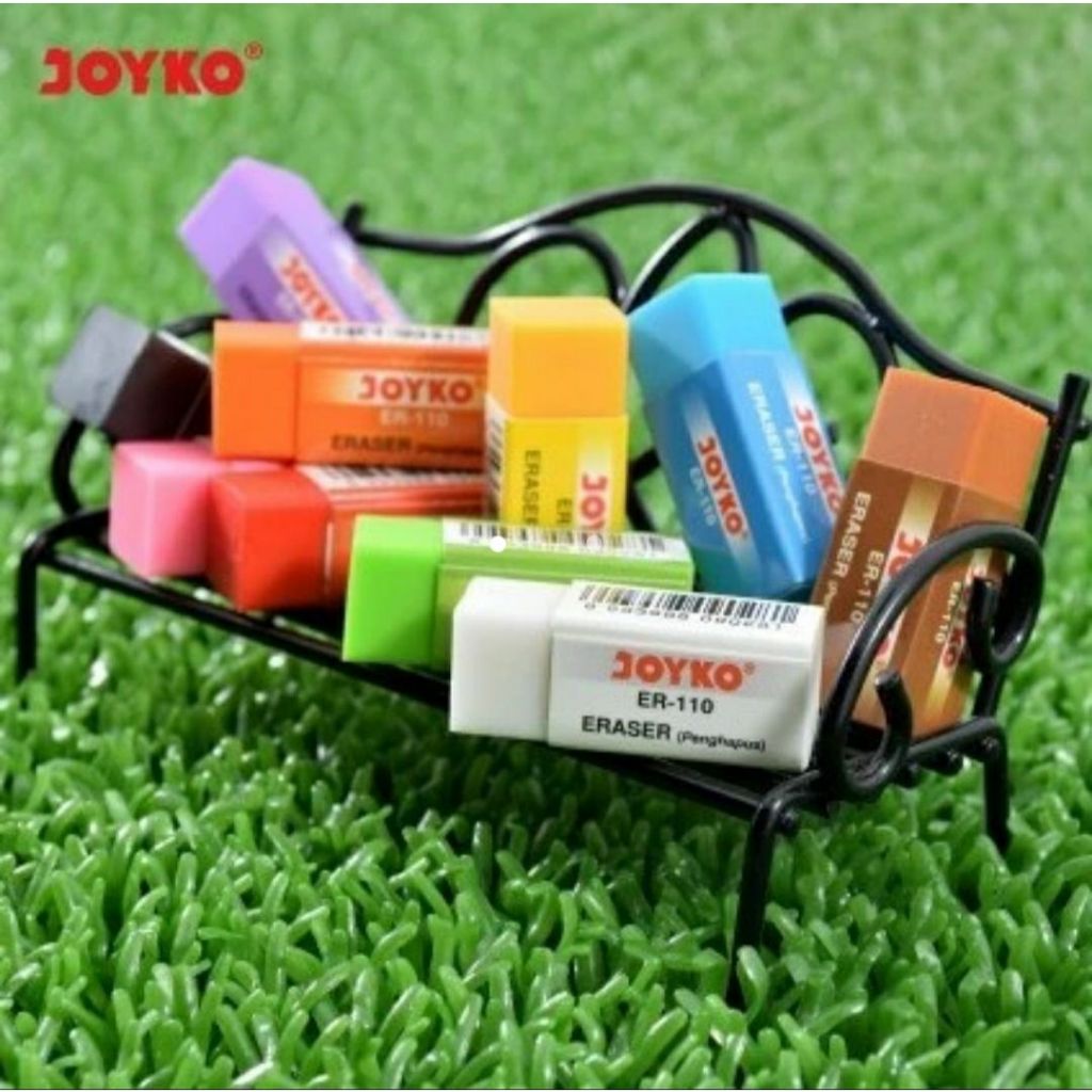 

ERASER PENGHAPUS PENSIL ER-110 WARNA WARNI KECIL ECERAN ATK STATIONARY - HIJAU