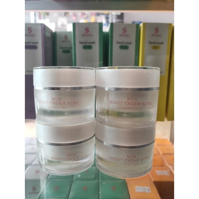 [TERLARIS] NIGHT CREAM ACNE WHITENING SHINESKIN