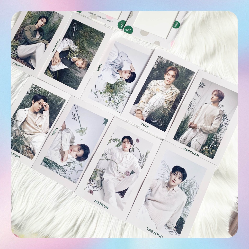 [SALE] NCT 127 Nature Republic Gift -  Photo Collection Set A5 + frame (official nature republic x n