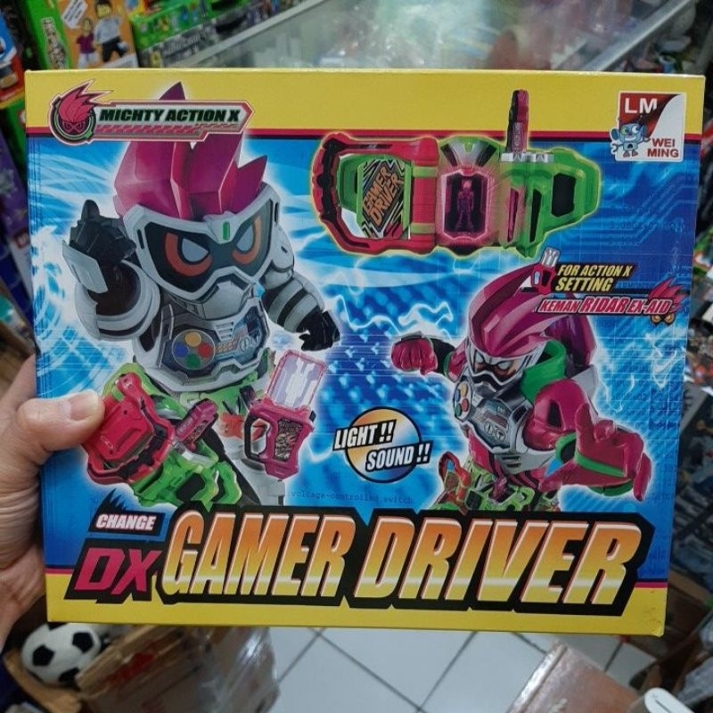 mainan Sabuk kamen riderdx gamer driver murah