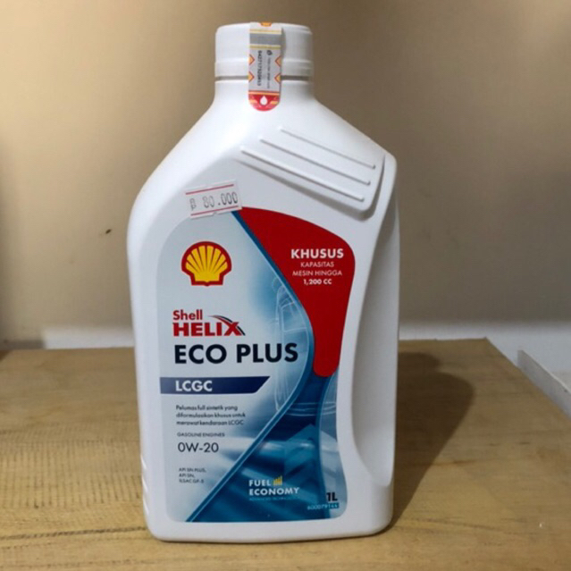 SHELL HELIX ECO PLUS 0W-20 1L
