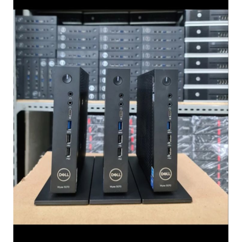 OBRAL TERMURAH MINI PC DELL WYSE 5070 INTEL CELERON J4105 TANPA HARDISK TANPA SSD LENGKAP ADAPTOR OR