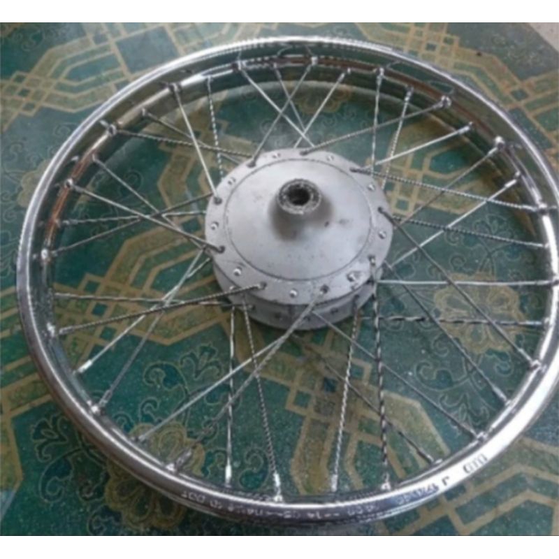 velg tromol depan suzuki rc 100,bravo,tornado