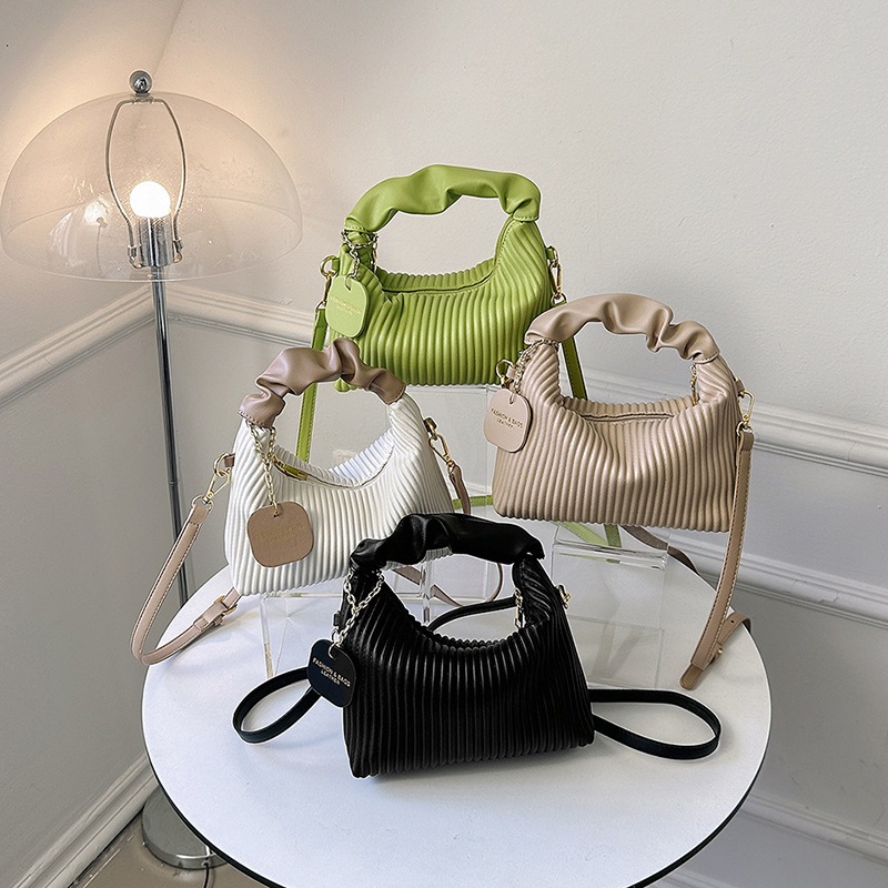 Handbag Wanita GD58144 Tas Selempang Wanita Garis Fashion Import Murah