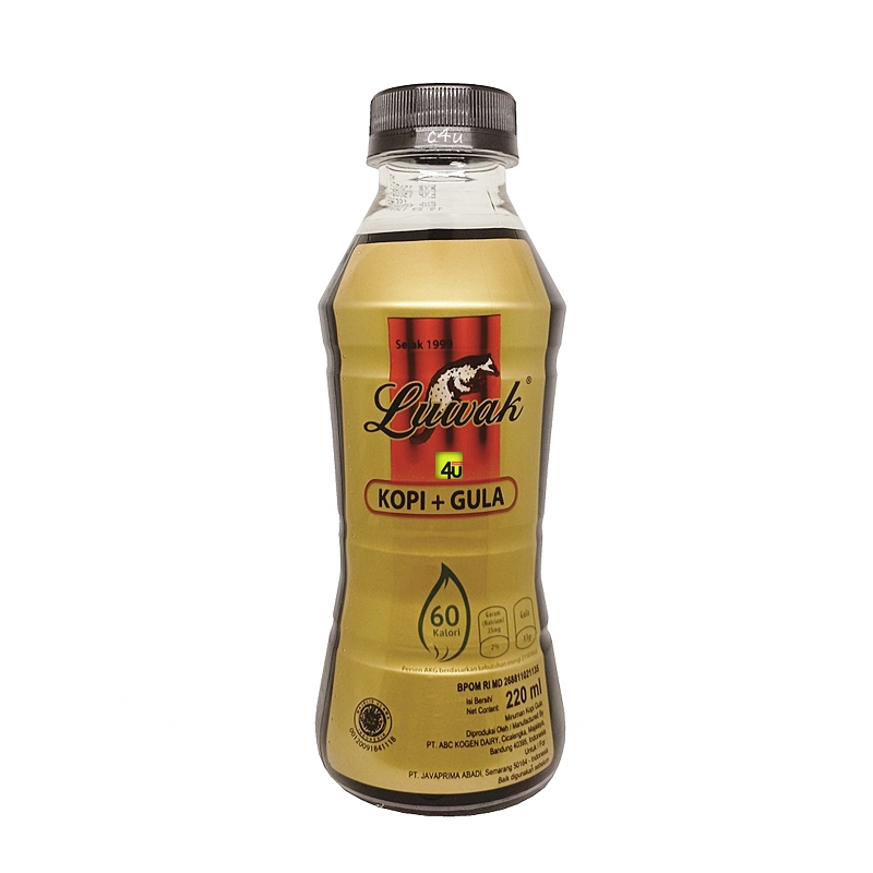 

luwak kopi gula 220ml - luwak kopi gula botol