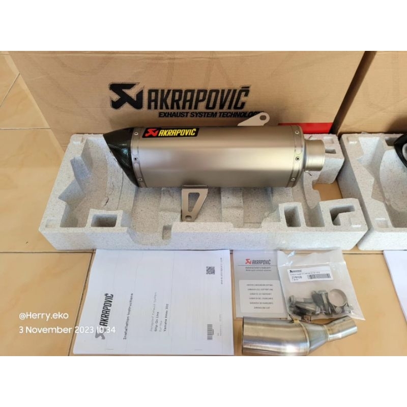 Akrapovic Slovenia XMAX Original