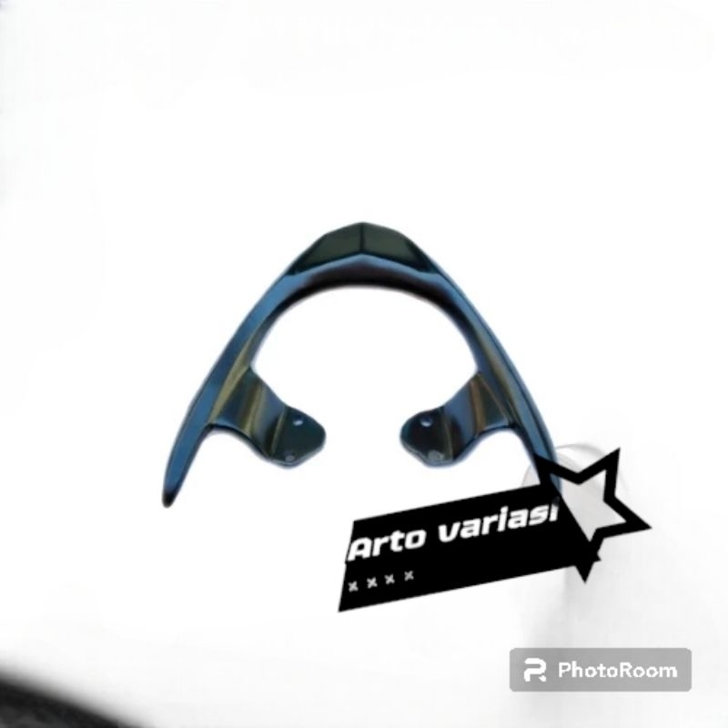 Behel Vega ZR Begel Planger Belakang Yamaha Vega-ZR Alumunium Warna Hitam dan Silver Chrome Arto Var