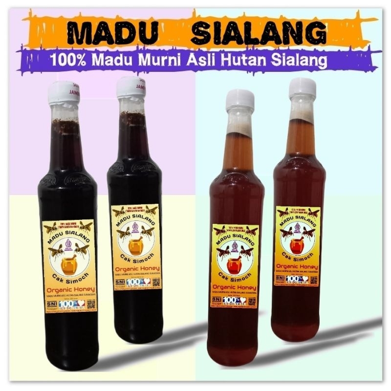 

Madu Hitam 500gr Madu Murni 100% Tanpa Campur Gula Madu Asli Hutan Sialang Sumatera