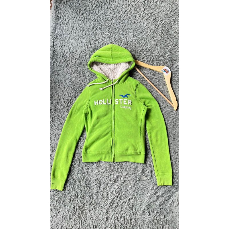 hoodie hollister sherpa